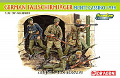 Сборные фигуры из пластика Д Солдаты German Fallschirmjager Monte Cassino 1944 (1/35) Dragon - фото