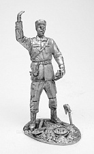 Миниатюра из олова 244 РТ Комбат, 54 мм, Ратник - фото