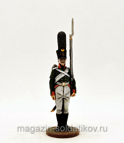 Миниатюра из олова Русский гренадер 1805-07 гг. 54 мм,Студия Большой полк (ИЛ0397.12.02.54) (ИЛ0397.12.02.54)