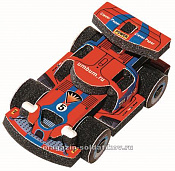 Объемный пазл-игрушка «Формула 1 (красная)». Материал : изолон + картон Умбум - фото