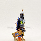 Миниатюра из олова Русский дружинник с луком, 54 мм, Студия Большой полк