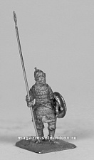Сборная фигура из металла Русский копейщик (стоит) XIII в., 28 мм, Figures from Leon - фото