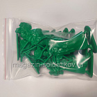 Солдатики из пластика Усиление, сарацины, стрелки (8 шт., зеленый) 1:32, Уфимский солдатик (пл016м-ЗЕЛ) (пл016м-ЗЕЛ)