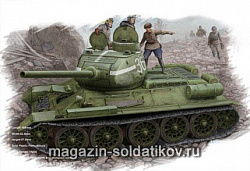Сборная модель из пластика Танк T-34/85 (1944) (1/48) Hobbyboss
