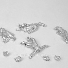 Фигурки из металла Убитые (4 фигурs), 28 мм, АРЕС и STP-miniatures