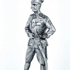 Миниатюра из олова Генерал от кавалерии А.А. Брусилов. Россия, 1917 г., 75 мм EK Castings