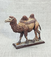 Миниатюра из олова Верблюд, 54 мм, Студия Большой полк - фото