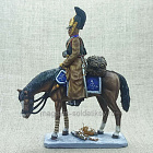 Миниатюра из олова Русский кирасир Глуховского полка 1812-15 гг, Ро, 54 мм, Студия Большой полк (ИЛ1162.12.02.54) (ИЛ1162.12.02.54)