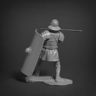 Сборная миниатюра из смолы Римский легионер, 75 мм, Altores studio,