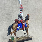 Миниатюра из олова Офицер гвардейских польских улан, Франция, 54 мм, Студия Большой полк (ИЛ2383.12.03.54) (ИЛ2383.12.03.54)