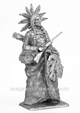 Миниатюра из олова 625 РТ Римский нос, 54 мм, Ратник - фото