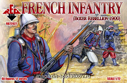 Солдатики из пластика Француская Пехота (1/72) Red Box (RB72027) (RB72027)
