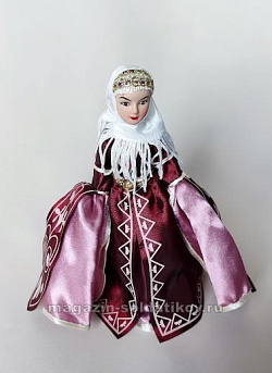 Кукла в карачаевском праздничном костюме №3