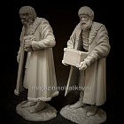 Сборная миниатюра из смолы Знатные горожане, середина XVI века, 54 мм, TRILOKA miniatures (TLK-54-035) (TLK-54-035)