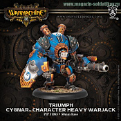 Сборная миниатюра из металла PIP 31083 Cygnar Triumph Character Heavy Warjack Upgrade Kit Bli Warmachine - фото