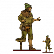 Волшебная фанера Нищие, Бутуро, Воины и битвы - фото