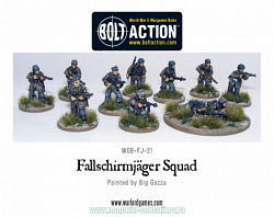 (LFJ-02) Fallschirmjager Взвод BLI, Warlord (WGB-FJ-21) (WGB-FJ-21)