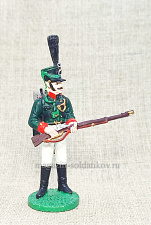 №162 - Рядовой Восточно-Прусского егерского батальона, 1808-1813 гг. - фото