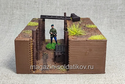 Окоп большой в росписи 1/72 - 1/56 (530-124) (530-124)