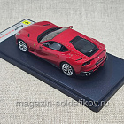 Масштабная модель в сборе и окраске 579-001 LS467A Ferrari 812 Superfast Rosso 70 Anni 1/43 by Look Smart