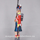 Миниатюра в росписи Сержант шотландской пехоты, 1815 год, 1:32, Сибирский партизан (СП105) (СП105)