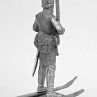 Миниатюра из олова 551 РТ Датский лыжник-егерь, 1808 год., 54 мм, Ратник (551-РТ) (551-РТ)