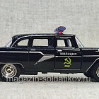 Масштабная модель в сборе и окраске Q540-0098 Модель автомобиля коллекционная Газ 13 Чайка (милиция) 1/43 Autotime
