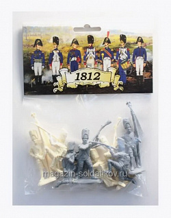 Солдатики «Армия 1812 года» 8 шт., Биплант (12022) (12022)