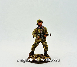 Рядовой автоматчик ,1944-45 гг. Германия , 54 мм, Студия Большой полк (ИЛ0257.14.01.54) (ИЛ0257.14.01.54)