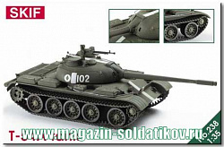 Сборная модель из пластика Советский танк T-54A SKIF (1/35)