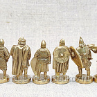 Фигурки из бронзы Русичи (набор 8 шт) 35 мм, Unica