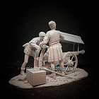 Сборная миниатюра из смолы Серпентина, Франция, 1470 год, 54 мм, TRILOKA miniatures (TLK-54-031) (TLK-54-031)