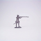 Солдатики из металла Шведский мушкетер, стреляющий стоя, Магазин Солдатики (Prince August)