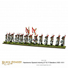 Сборные фигуры из пластика Napoleonic Spanish Infantry (2nd & 3rd Battalions) 1805-1811 28 mm Warlord (302411502) (302411502)