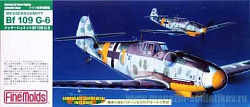 Сборная модель из пластика FL 8 Самолет Messerschmitt Bf109 G-4, 1:72, FineMolds