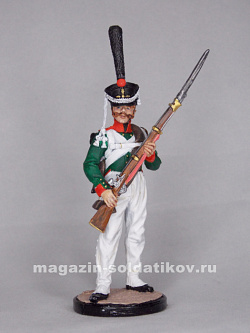 Миниатюра в росписи Гренадер Таврического гренадерского полк, Россия, 1809-14 гг., 1:32, Сибирский партизан (СП112) (СП112)