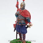 Знатный дружинник-конник. Русь, X век,, 54 мм, Soldanir (QF0472) (QF0472)