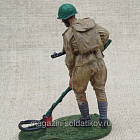 Ряд.сапёрных частей Красной Армиии с миноискателем 1943-45 гг., 54 мм, Soldanir (QF0539) (QF0539)