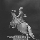 Сборная миниатюра из смолы Французский жандарм, 1525 г., 54 мм, Chronos miniatures (CHM-54374) (CHM-54374)