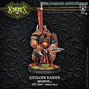 Сборная миниатюра из металла и смоллы PIP 74060 Skorne Cyclops Raider Warmachine - фото