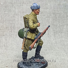 Снайпер 1047-го стрелкового полка В. Зайцев, осень 1942 г., 54мм, Красный фронт, 54 мм (КФ-022) (КФ-022)