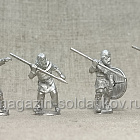 Сборные фигуры из металла Викинги.Трэлы 9-10 вв, 28 мм STP-miniatures (STP198) (STP198)