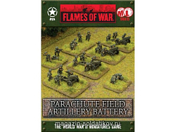 Сборная модель из пластика Parachute Field Artillery Battery (15мм) Flames of War (UBX15) (UBX15)