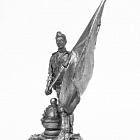Миниатюра из олова 748 РТ Знамя Победы, 54 мм, Ратник