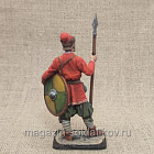 Миниатюра из олова Древнерусский воин, X-XI век. Русь, 54 мм, Студия Большой полк