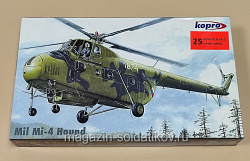 Сборная модель из пластика 3127 Вертолет Ми-4 (1/72) Kopro (QM-278) (QM-278)