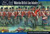 Сборные фигуры из пластика Набор миниатюр Waterloo British Line Infantry, 28 мм Warlord - фото
