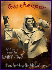 Сборная миниатюра из смолы Gatekeeper 1/10 Legion Miniatures - фото