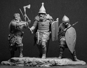 Сборные фигуры из смолы Русичи, XIV в, 54 мм, Chronos miniatures - фото