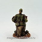Баянист-рядовой РККА 1945 год, 54 мм, Студия Большой полк (ИЛ0209.14.01.54) (ИЛ0209.14.01.54)